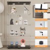 Versatile Tempered Glass Cabinet with Colorful LED Lights, Door Lock, and Adjustable Feet for Any Room - 3 of 4
