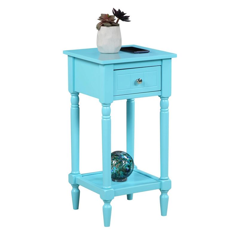 Breighton Home Provencal Countryside Mia Petite Accent Table with Drawer and Shelves, 4 of 11