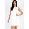 Slickblue Women's Casual Fit Mini Dress, Sleeveless Jersey Style, Flare Skirt, 4 Color Options, Size S-L - 2 of 4