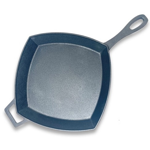 Cast Iron Cookware 2¼ qt Square Fry Pan