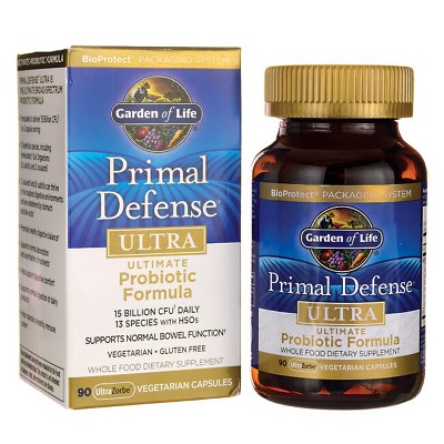 Garden of Life Probiotics Primal Defense Ultra 5 Billion Cfu Capsule 90ct