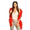Boland Red Adult Feather Costume Boa - 2 of 4