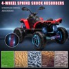 Kids 12V Ride On Electric ATV, Licensed Bombardier BRP Can-Am 4 Wheeler Quad, LED Lights, Music, High/Low Speeds - 4 of 4