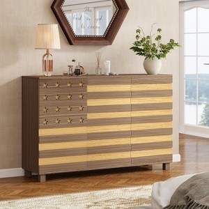 MOEPISY Buffet Sideboard Cabinet with Storage Brown - 1 of 4