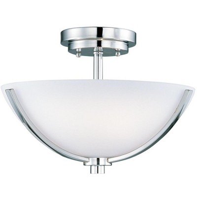 Maxim Lighting Rocco 3 - Light Semi-Flush Mount in  Polished Chrome