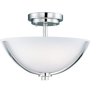 Maxim Lighting Rocco 3 - Light Semi-Flush Mount in  Polished Chrome - 1 of 1