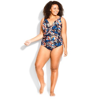 plus size athletic swimsuits