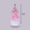Gulches Slim Pencil Christmas Tree - 5FT, Pink, Premium PVC, Sturdy Metal Base, Easy Assembly - 3 of 4