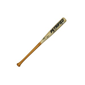 Pinnacle Sports Petrified Hickory Hybrid with Rubber Handle 1 Year Warrant Baseball Wood Bat - 1 of 1