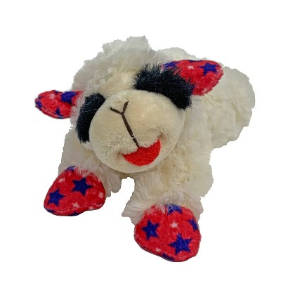 multipet lamb chop dog toy