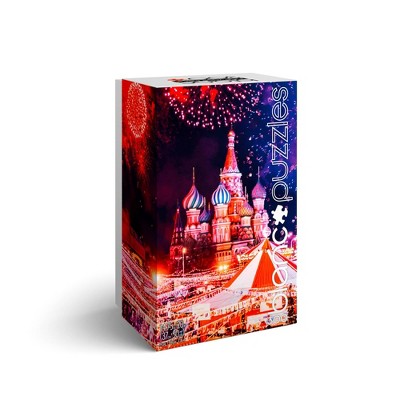 blanc Moscow Fireworks Jigsaw Puzzle - 300pc