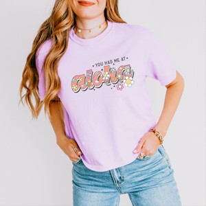 Simply Sage Market You Had Me At Aloha Boxy Crop Top - 1 of 4