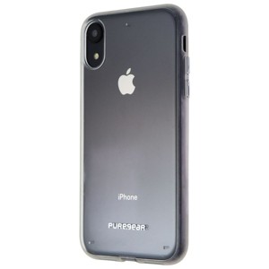 PureGear Slim Shell Series Hard Case for Apple iPhone XR - Clear/Frost - 1 of 2