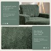 JOYRACER Oversized 42" Convertible Chaise Lounge, Sleeper Sofa Bed with Dual-Side Pocket, Storage Ottoman & Cup Holders, Couch for Living Room - 3 of 4