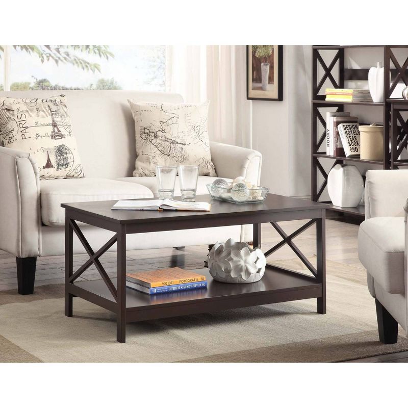 Breighton Home Xavier Coffee Table with Shelf, 3 of 12
