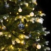 Artificial Hinged Christmas Tree Green and white PVC Medium - 2 of 4