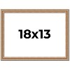PosterPalooza | Deco Brown Picture Frame - UV Acrylic, Backing Board, Hanging Hardware Included - 2 of 4