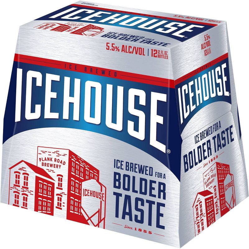 Icehouse Ice Lager Beer - 12pk/12 fl oz Bottles, 3 of 10
