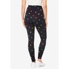 Woman Within Plus Size Tall Printed Pocket Legging - 3 of 4