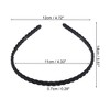 Unique Bargains Women's Classic Elegant Frosted Twist Hairband 5.51"x4.72" 1 Pc - 3 of 4
