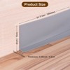 Unique Bargains Self-Adhesive Waterproof Flexible Baseboard Molding Trim for Wall and Floor - 2 of 4