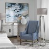 Uttermost Keokee Polished Nickel Floor Lamp - 2 of 4