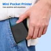 FLEXYVA Sticker Printer, PM230 Mini Printer Bluetooth Portabel Sticker Maker with 3 Rolls Paper, Mini Printer for Phone & Tablet - 3 of 4