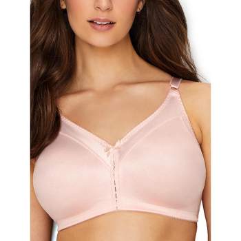 Bali Women's Double Support Wire-free Bra - 3820 34d Blushing Pink