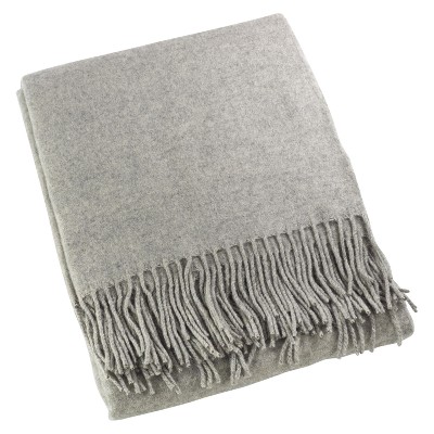 Gray Classic Design Throw Blankets (50"x60") - Saro Lifestyle