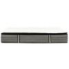 HomeStock Majestic 14 in. Pillow Top Pocket Coil Hybrid Mattress, Gray - 3 of 4