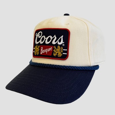 Men's Coors Baseball Hat - Cream/Navy - image 3