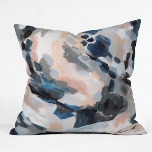 Laura Fedorowicz Abstract Throw Pillow Blue - Deny Designs - 1 of 4