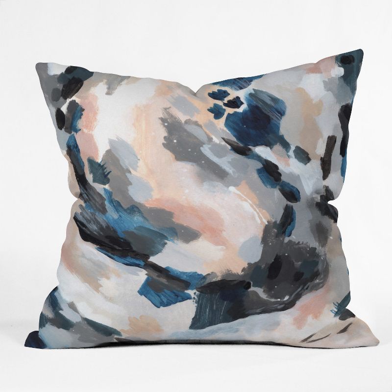 Laura Fedorowicz Abstract Throw Pillow Blue - Deny Designs, 1 of 7