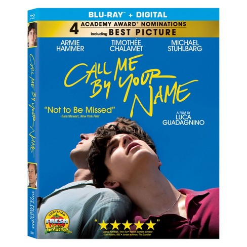 Call Me By Your Name Blu Ray Target
