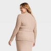 Women's Belted Cardigan - Ava & Viv™ - 2 of 3