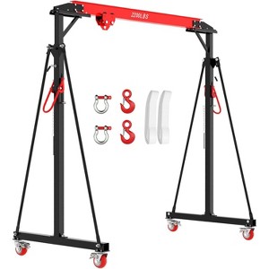 Portable Adjustable Gantry Crane, 12 Workstations, 2 Tons to 4,400 Pounds, Suitable for Use in Factories, Warehouses and Construction Sites. - 1 of 4