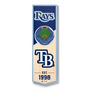MLB Tampa Bay Rays 6"x19" Stadium Banner - 1 of 4