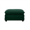COWLOWN Corduroy Ottoman Footstool, Retro Style, Multi-Functional, Plush Fabric, Easy Assembly, 4 Color Options - 3 of 4