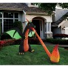 A Holiday Company 8ft Inflatable Fire Breathing Dragon, 8 ft Tall, Multi - 2 of 4