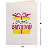 Paper Love 3D Birthday Party  Pop Up Card - 2 of 4