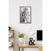 Trends International Reinders: Toilet Humor - Lion Toilet Framed Wall Poster Prints Barnwood Framed Version 14.725" x 22.375" - 2 of 4
