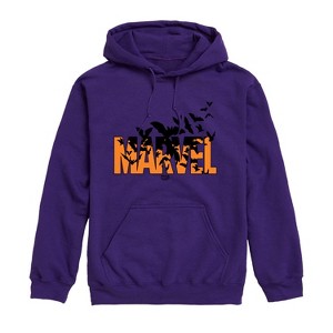 Men's - Marvel - Logo Bat Graphic Fleece Pullover Hoodie - 1 of 3