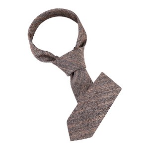 Allegra K Men's Self-Tied Solid Color Formal Slim Ties - 1 of 4