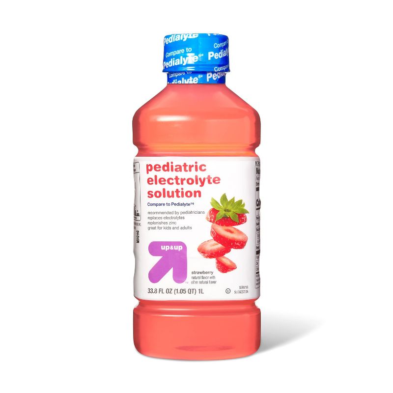 Pediatric Electrolyte Drink - Strawberry - 33.8 fl oz - up &#38; up&#8482;, 1 of 10