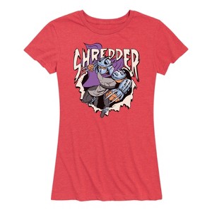 Women's - Teenage Mutant Ninja Turtles - Shredder Lights Short Sleeve Graphic T-Shirt - 1 of 4
