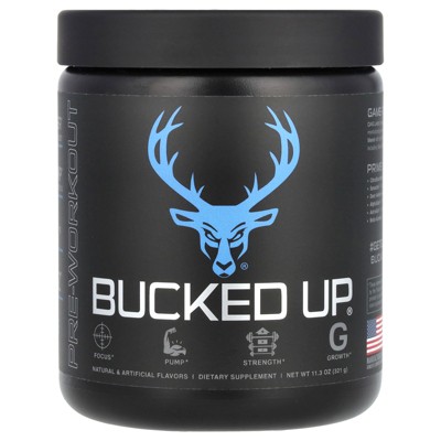 Bucked Up Pre-Workout, Blue Raz, 11.3 oz (321 g)
