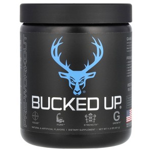 Bucked Up Pre-Workout, Blue Raz, 11.3 oz (321 g) - 1 of 2