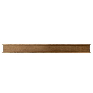Modern Ember Muirwood Maple Wood Fireplace Mantel Shelf | Elegant Transitional Design with Symmetrical Top & Bottom Molding - Wall Mounted - 1 of 4