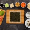 Juvale 12 Pack Bamboo Sushi Making & Rolling Mat for Kitchen and Restaurants, 9.5 x 9.5 In - 3 of 4