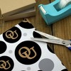 Oakland University Secondary Logo Premium Gift Wrap Wrapping Paper Roll 30x72 - 3 of 4